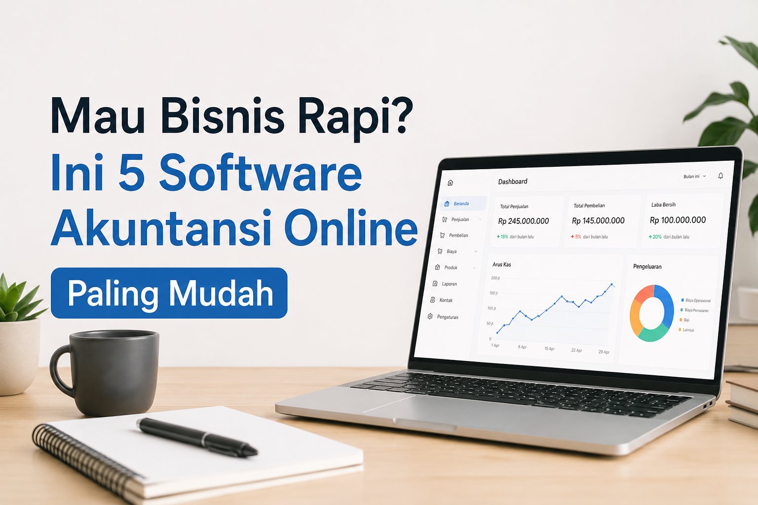 Mau Bisnis Rapi? Ini 5 Software Akuntansi Online Paling Mudah